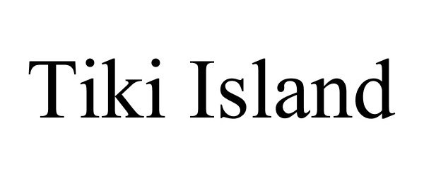  TIKI ISLAND