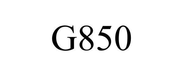 Trademark Logo G850