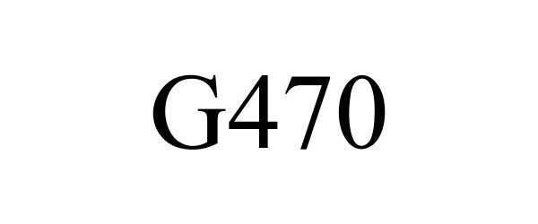 Trademark Logo G470