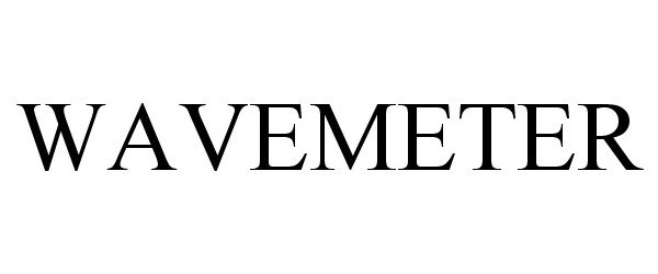 Trademark Logo WAVEMETER