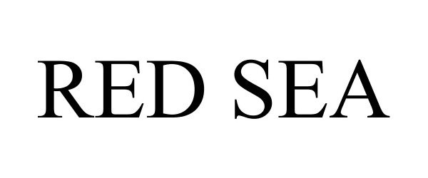 Trademark Logo RED SEA