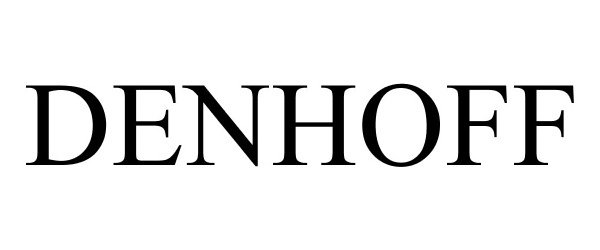 Trademark Logo DENHOFF
