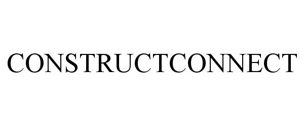 Trademark Logo CONSTRUCTCONNECT