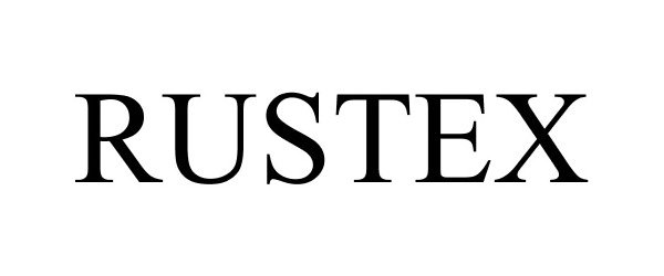 Trademark Logo RUSTEX