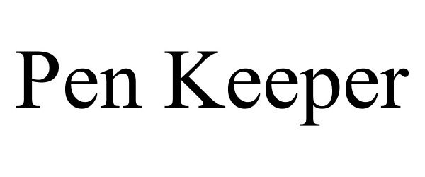 Trademark Logo PEN KEEPER