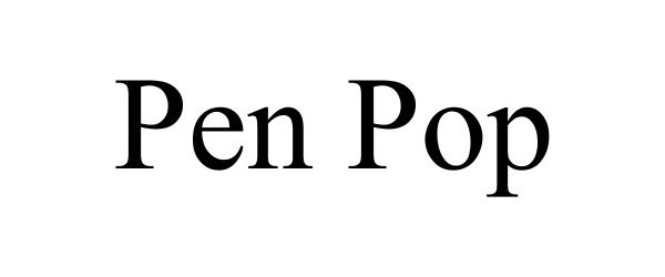 Trademark Logo PEN POP