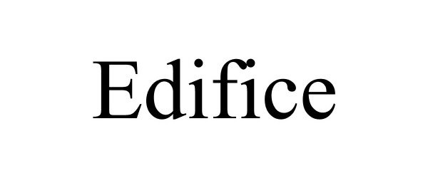 Trademark Logo EDIFICE