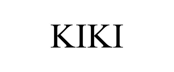 Trademark Logo KIKI