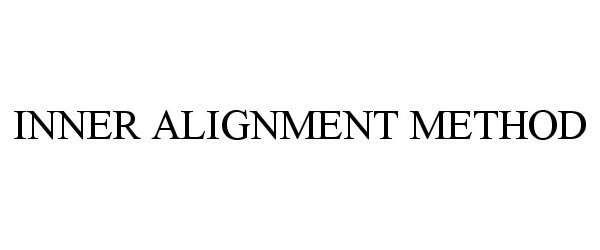 Trademark Logo INNER ALIGNMENT METHOD