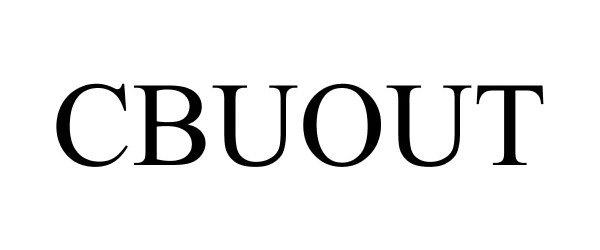  CBUOUT