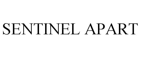 Trademark Logo SENTINEL APART