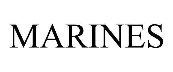 Trademark Logo MARINES