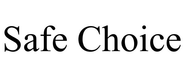 Trademark Logo SAFE CHOICE