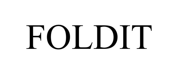 Trademark Logo FOLDIT