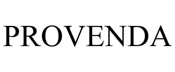 Trademark Logo PROVENDA