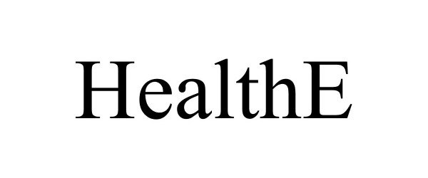 Trademark Logo HEALTHE