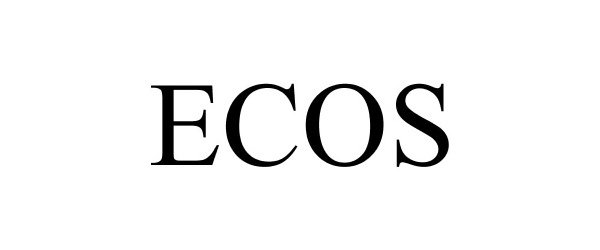 Trademark Logo ECOS