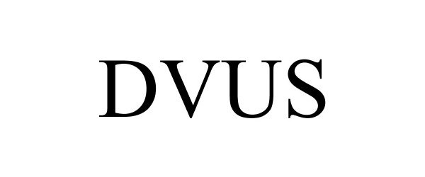 Trademark Logo DVUS