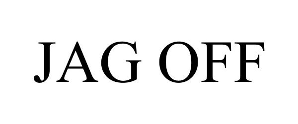 Trademark Logo JAG OFF