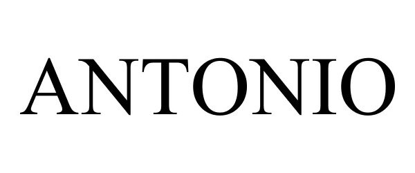 Trademark Logo ANTONIO