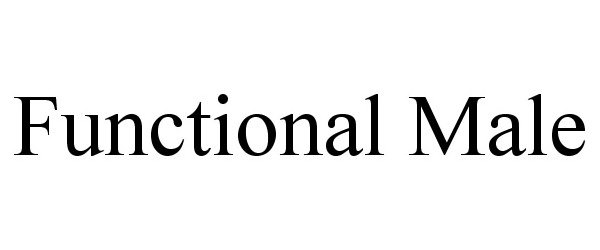 Trademark Logo FUNCTIONAL MALE