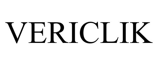 Trademark Logo VERICLIK