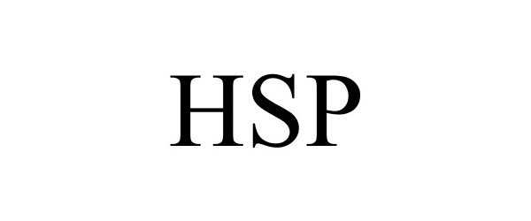 Trademark Logo HSP