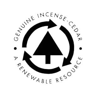 Trademark Logo GENUINE INCENSE CEDAR A RENEWABLE RESOURCE
