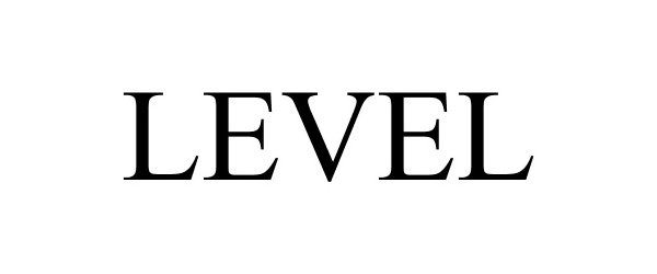 Trademark Logo LEVEL