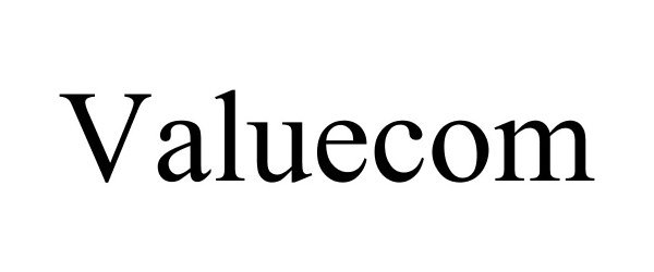 Trademark Logo VALUECOM