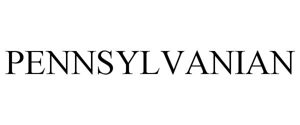 Trademark Logo PENNSYLVANIAN