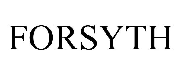 Trademark Logo FORSYTH