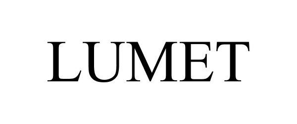 Trademark Logo LUMET