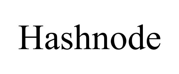 Trademark Logo HASHNODE