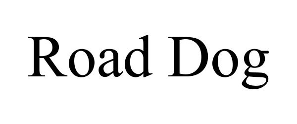 Trademark Logo ROAD DOG