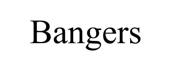 Trademark Logo BANGERS