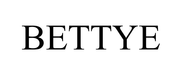 Trademark Logo BETTYE