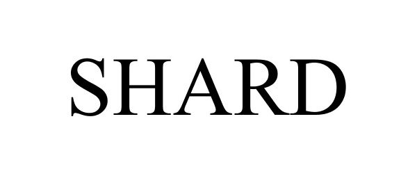 Trademark Logo SHARD