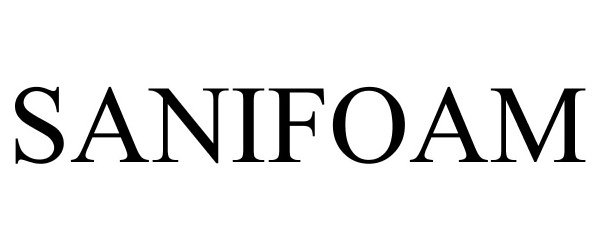 Trademark Logo SANIFOAM