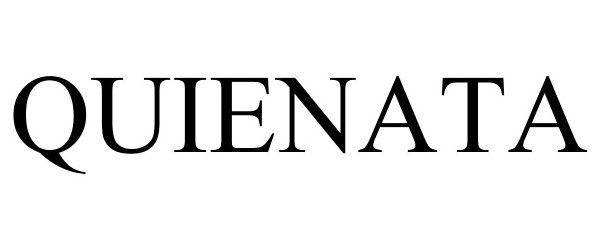 Trademark Logo QUIENATA