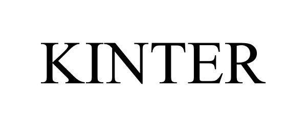 Trademark Logo KINTER