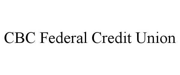  CBC FEDERAL CREDIT UNION