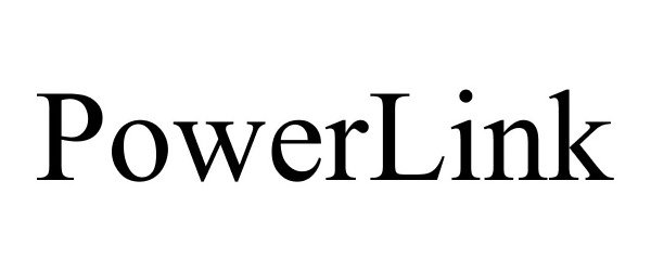 Trademark Logo POWERLINK