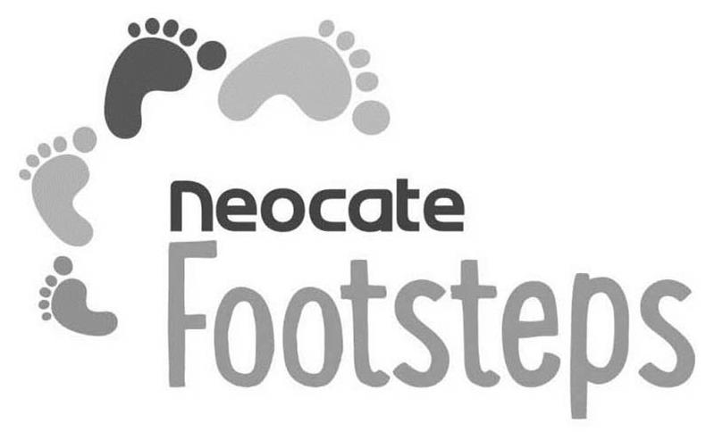 Trademark Logo NEOCATE FOOTSTEPS