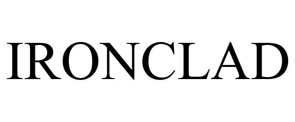 Trademark Logo IRONCLAD