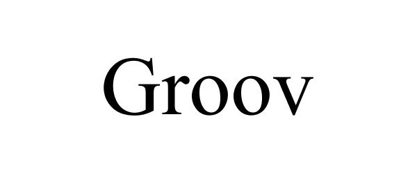 Trademark Logo GROOV