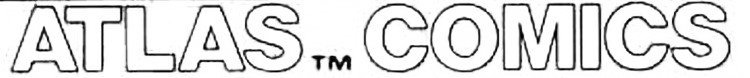 Trademark Logo ATLAS COMICS