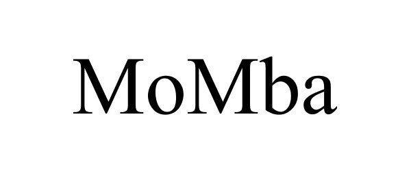 Trademark Logo MOMBA
