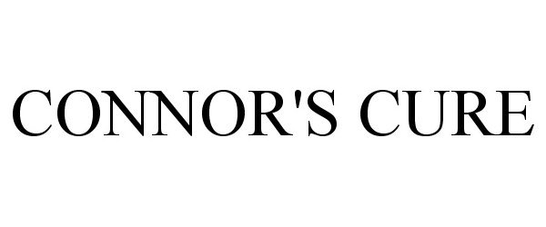 Trademark Logo CONNOR'S CURE