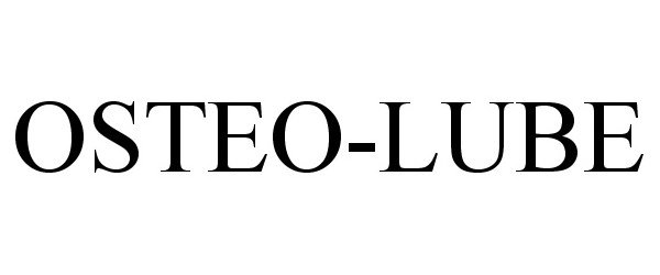 Trademark Logo OSTEO-LUBE